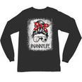 Bleached Nanny Life Soccer Messy Bun Baseball Game Day Unisex Long Sleeve T-Shirt Bleached Nanny Life Soccer Messy Bun Baseball Game Day Unisex Long Sleeve T-Shirt