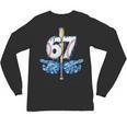 Blue Camo Baseball 67 Six Seven Camo Ice Cream Drip Boy Teen Unisex Long Sleeve T-Shirt Blue Camo Baseball 67 Six Seven Camo Ice Cream Drip Boy Teen Unisex Long Sleeve T-Shirt
