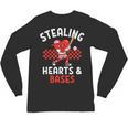 Boys Baseball Valentines Day Stealing Hearts Valentine Kids Unisex Long Sleeve T-Shirt Boys Baseball Valentines Day Stealing Hearts Valentine Kids Unisex Long Sleeve T-Shirt