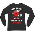 Boys Valentines Baseball Drip Icecream Stealing Hearts Kids Unisex Long Sleeve T-Shirt Boys Valentines Baseball Drip Icecream Stealing Hearts Kids Unisex Long Sleeve T-Shirt