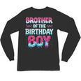 Brother Of The Birthday Boy Ice Cream Baseball Family Party Unisex Long Sleeve T-Shirt