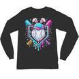 Bunny Baseball Hat With Ice Cream Easter Day Boys Kids Girls Unisex Long Sleeve T-Shirt Bunny Baseball Hat With Ice Cream Easter Day Boys Kids Girls Unisex Long Sleeve T-Shirt