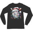 Christmas Baseball Boy Youth Kid Men Santa Hat Xmas Baseball Unisex Long Sleeve T-Shirt Christmas Baseball Boy Youth Kid Men Santa Hat Xmas Baseball Unisex Long Sleeve T-Shirt