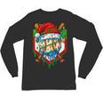 Christmas Baseball Ice Cream Drip Santa Baseball Player Kids Unisex Long Sleeve T-Shirt Christmas Baseball Ice Cream Drip Santa Baseball Player Kids Unisex Long Sleeve T-Shirt