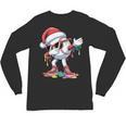 Christmas Baseball Ice Cream Dripping Santa Baseball Drip Unisex Long Sleeve T-Shirt Christmas Baseball Ice Cream Dripping Santa Baseball Drip Unisex Long Sleeve T-Shirt