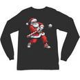 Christmas Baseball Player Santa Xmas Boys Men Toddler Unisex Long Sleeve T-Shirt