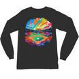 Colorful Baseball Field Home Run Baseball Player Fans Unisex Long Sleeve T-Shirt Colorful Baseball Field Home Run Baseball Player Fans Unisex Long Sleeve T-Shirt