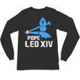 Da Pope Leo XIV Baseball Unisex Long Sleeve T-Shirt Da Pope Leo XIV Baseball Unisex Long Sleeve T-Shirt
