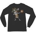 Dabbing Pirate Skeleton Baseball Dab Costume Boys Kids Men Unisex Long Sleeve T-Shirt