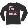 Eat Sleep Baseball Repeat Baseball Player Unisex Long Sleeve T-Shirt Eat Sleep Baseball Repeat Baseball Player Unisex Long Sleeve T-Shirt