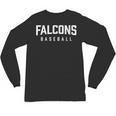 Falcons Baseball Inspired Unisex Long Sleeve T-Shirt Falcons Baseball Inspired Unisex Long Sleeve T-Shirt