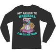 My Favorite Baseball Player Calls Me Dad Ice Cream Drip Unisex Long Sleeve T-Shirt My Favorite Baseball Player Calls Me Dad Ice Cream Drip Unisex Long Sleeve T-Shirt
