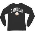 Game Day Baseball Player And Fan Graphic Unisex Long Sleeve T-Shirt Game Day Baseball Player And Fan Graphic Unisex Long Sleeve T-Shirt