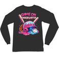 Game Kindergarten Baseball Ice Cream Drip On Back To School Unisex Long Sleeve T-Shirt