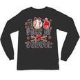 Happy 100 Days Of School Baseball Girls Coquette Bow Teacher Unisex Long Sleeve T-Shirt Happy 100 Days Of School Baseball Girls Coquette Bow Teacher Unisex Long Sleeve T-Shirt