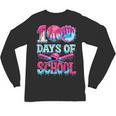 Happy 100 Days Of School Game Day Baseball Ice Cream Drip Unisex Long Sleeve T-Shirt Happy 100 Days Of School Game Day Baseball Ice Cream Drip Unisex Long Sleeve T-Shirt