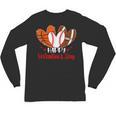 Happy Valentines Day Shirt Boys Basketball Baseball Football Unisex Long Sleeve T-Shirt