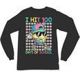 I Hit 100 Days Of School Baseball Drip 100th Day Of School Unisex Long Sleeve T-Shirt I Hit 100 Days Of School Baseball Drip 100th Day Of School Unisex Long Sleeve T-Shirt