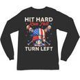 Hit Hard Run Fast Turn Left Baseball Cream Drip Crossed Bats Unisex Long Sleeve T-Shirt Hit Hard Run Fast Turn Left Baseball Cream Drip Crossed Bats Unisex Long Sleeve T-Shirt