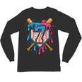 HUGvyn 7th Birthday Baseball Ice Cream Drip Number 7 Kid Boy Unisex Long Sleeve T-Shirt HUGvyn 7th Birthday Baseball Ice Cream Drip Number 7 Kid Boy Unisex Long Sleeve T-Shirt