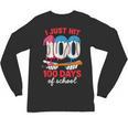 HUGvyn I Just Hit 100 Days Of School Baseball Ice Cream Boys Unisex Long Sleeve T-Shirt HUGvyn I Just Hit 100 Days Of School Baseball Ice Cream Boys Unisex Long Sleeve T-Shirt