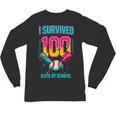 HUGvyn I Survived 100 Days Baseball Teacher Ice Cream Drip Unisex Long Sleeve T-Shirt HUGvyn I Survived 100 Days Baseball Teacher Ice Cream Drip Unisex Long Sleeve T-Shirt