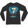 Ice Cream Baseball Glove 7th Birthday Edition Unisex Long Sleeve T-Shirt Ice Cream Baseball Glove 7th Birthday Edition Unisex Long Sleeve T-Shirt