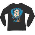 Ice Cream Baseball Glove 8th Birthday Edition Unisex Long Sleeve T-Shirt