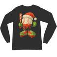 Ice Cream Drip Baseball Christmas Baseball Drip Candy Cane Unisex Long Sleeve T-Shirt Ice Cream Drip Baseball Christmas Baseball Drip Candy Cane Unisex Long Sleeve T-Shirt