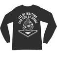 I'Ll Be Waiting For You At Home Baseball Catcher Unisex Long Sleeve T-Shirt I'Ll Be Waiting For You At Home Baseball Catcher Unisex Long Sleeve T-Shirt