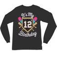 It's My 12th Birthday Baseball Fan Celebration Unisex Long Sleeve T-Shirt