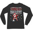 Jingle Ballers Plaid Santa Dabbing Baseball Christmas Unisex Long Sleeve T-Shirt Jingle Ballers Plaid Santa Dabbing Baseball Christmas Unisex Long Sleeve T-Shirt