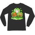 Kids St Patricks Day Shamrock Basketball Baseball Football Unisex Long Sleeve T-Shirt Kids St Patricks Day Shamrock Basketball Baseball Football Unisex Long Sleeve T-Shirt