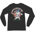 Knock It Outa The Park Baseball Goat Home Run Unisex Long Sleeve T-Shirt Knock It Outa The Park Baseball Goat Home Run Unisex Long Sleeve T-Shirt