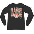 Leopard Checkered Game Day Baseball Coquette Bow Women Girls Unisex Long Sleeve T-Shirt Leopard Checkered Game Day Baseball Coquette Bow Women Girls Unisex Long Sleeve T-Shirt
