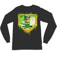 Leprechaun Baseball St Patricks Day Ice Cream Drip Men Boys Unisex Long Sleeve T-Shirt