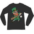 Leprechaun Baseball St Patricks Day Saint Pattys Men Boys Unisex Long Sleeve T-Shirt