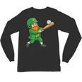 Leprechaun Playing Baseball St Patricks Day Men Boys Kids Unisex Long Sleeve T-Shirt Leprechaun Playing Baseball St Patricks Day Men Boys Kids Unisex Long Sleeve T-Shirt