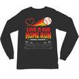 Love Is Our Home Run Baseball Valentine Couple Unisex Long Sleeve T-Shirt Love Is Our Home Run Baseball Valentine Couple Unisex Long Sleeve T-Shirt