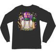 Mardi Gras Baseball Jester Hat Fleur De Lis Boys Girls Kids Unisex Long Sleeve T-Shirt