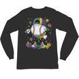 Mardi Gras Ice Cream Drip Baseball Carnival Party Mask Boys Unisex Long Sleeve T-Shirt Mardi Gras Ice Cream Drip Baseball Carnival Party Mask Boys Unisex Long Sleeve T-Shirt