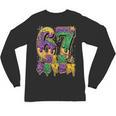 Mardi Gras Six Seven Baseball Drip Number 6 7 Meme Unisex Long Sleeve T-Shirt Mardi Gras Six Seven Baseball Drip Number 6 7 Meme Unisex Long Sleeve T-Shirt