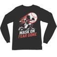 Mask On Fear Gone Baseball Catcher Softball Unisex Long Sleeve T-Shirt Mask On Fear Gone Baseball Catcher Softball Unisex Long Sleeve T-Shirt