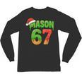 Mason 67 Christmas Ice Cream Drip Meme Six Seven Baseball Unisex Long Sleeve T-Shirt Mason 67 Christmas Ice Cream Drip Meme Six Seven Baseball Unisex Long Sleeve T-Shirt