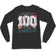 Mission 100 Days Complete Baseball 100th Day Of School Boys Unisex Long Sleeve T-Shirt Mission 100 Days Complete Baseball 100th Day Of School Boys Unisex Long Sleeve T-Shirt