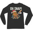 Oh Snap Gingerbreadman Christmas Baseball Humor Unisex Long Sleeve T-Shirt Oh Snap Gingerbreadman Christmas Baseball Humor Unisex Long Sleeve T-Shirt