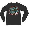Outfield On Lockdown Baseball Defense Sports Unisex Long Sleeve T-Shirt Outfield On Lockdown Baseball Defense Sports Unisex Long Sleeve T-Shirt
