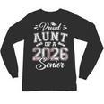 Proud Aunt Of A 2026 Senior Baseball Graduate Unisex Long Sleeve T-Shirt Proud Aunt Of A 2026 Senior Baseball Graduate Unisex Long Sleeve T-Shirt