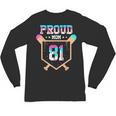Proud Mom Baseball Player Number 81 Ice Cream Drip Unisex Long Sleeve T-Shirt Proud Mom Baseball Player Number 81 Ice Cream Drip Unisex Long Sleeve T-Shirt