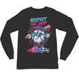 Respect The Drip Baseball Bat Sunglasses Mascot Unisex Long Sleeve T-Shirt Respect The Drip Baseball Bat Sunglasses Mascot Unisex Long Sleeve T-Shirt